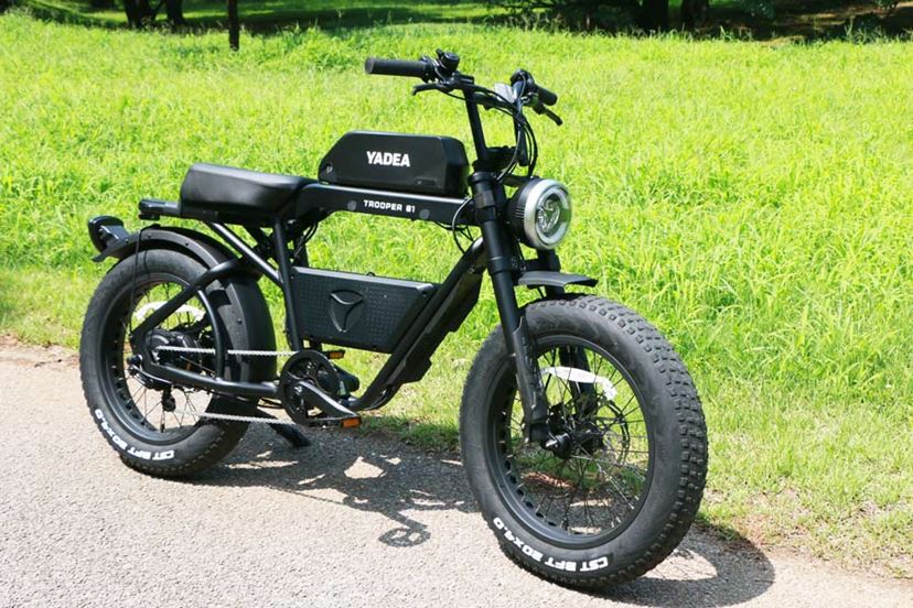 いかついルックスなのに“安心”して乗れるYADEAの太足系e-Bike「TRP-01
