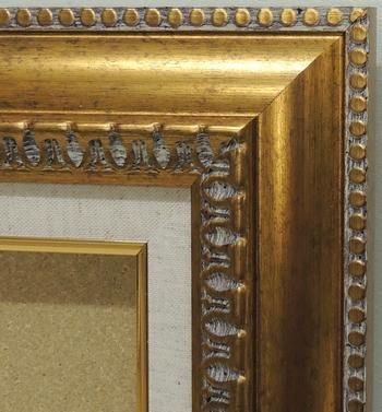 9631 ゴールド F20号 727×606mm アクリル板付き 油彩額縁 フレーム