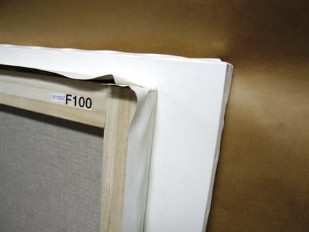 A1】F100号張キャンバス(麻100%中目) 2枚セット 【大型商品※ 送料別途