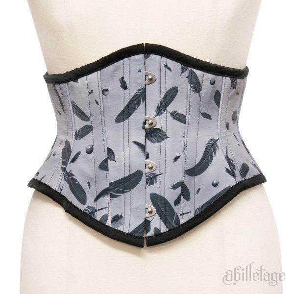 size3即納可能】Feather ミニコルセット（グレー） - 【公式