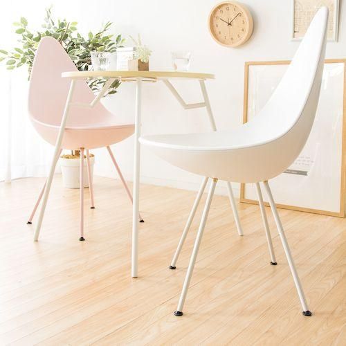 アルネ・ヤコブセン/DropChairドロップチェアリプロダクト【ABS樹脂