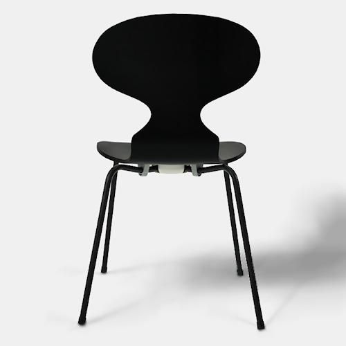 アルネ・ヤコブセン/AntChairアントチェアマットブラックレッグ