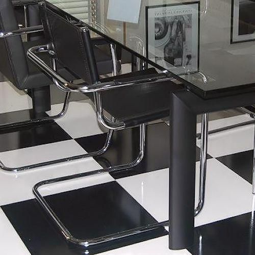 マルト・スタム/No.34カンティレバーアームチェア【レザー・スティール