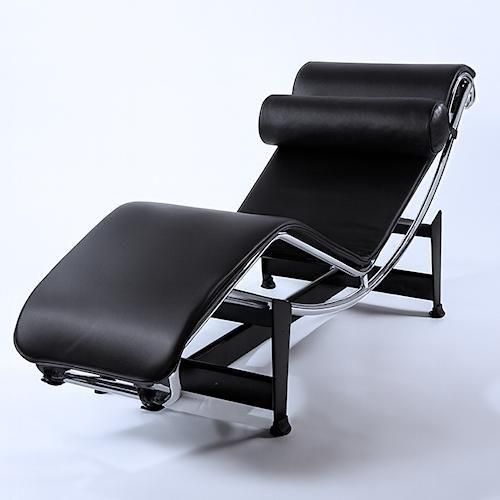 ル・コルビジェ/LC4シェーズロングChaiseLongue【レザー・スティール