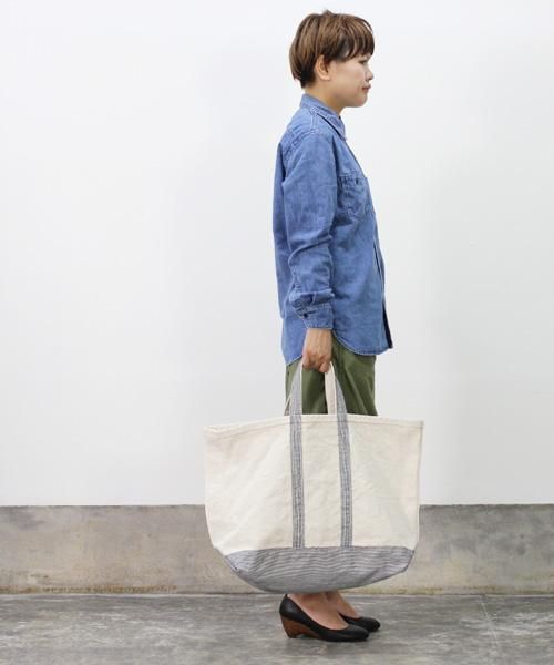 DAILY WARDROBE INDUSTRY DAILY TOTE LARGE col:HICKORY | cotyle