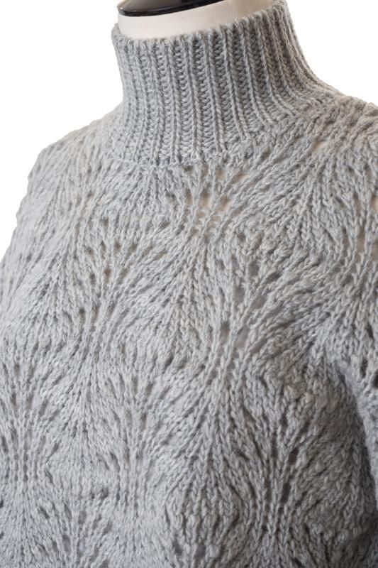 mina perhonen bocciolo ハイネックニット(wool) - ミナペルホネン正規