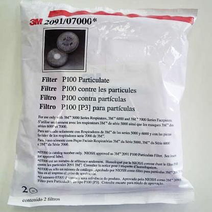 3M】取替え式防じんマスク要交換フィルター2091【6000/2091用-RL3用