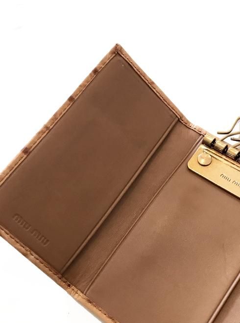 miumiu ミュウミュウ レザーキーケース その他 - 通販セレクトショップ