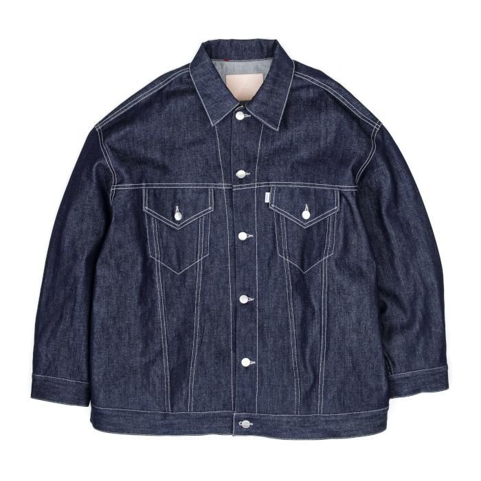 Graphpaper グラフペーパー Selvage Denim Trucker Jacket (RIGID