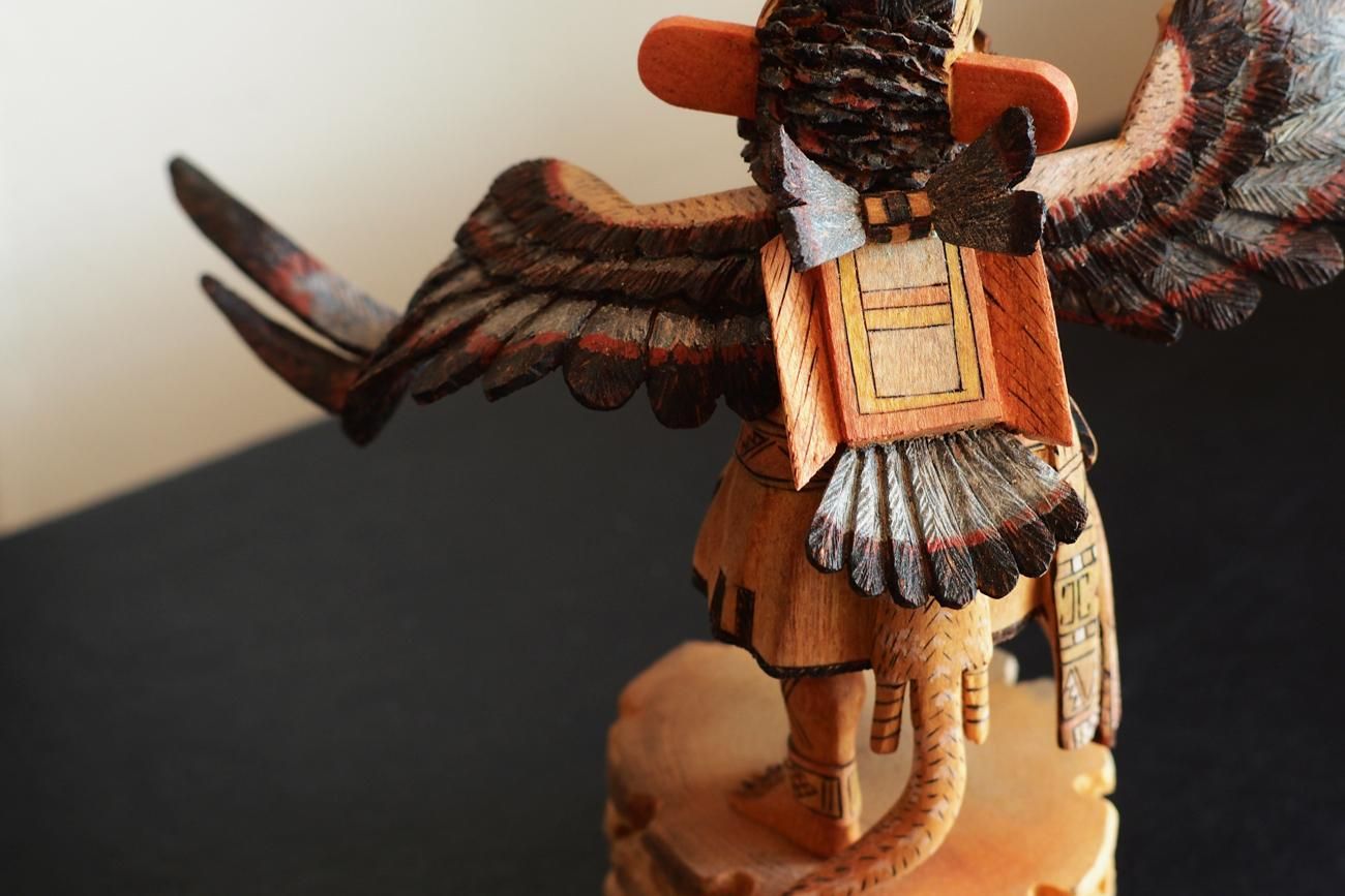 WALL -CRAFT & ANTIQUE- ネイティブアメリカン / ホピ族 カチナドール