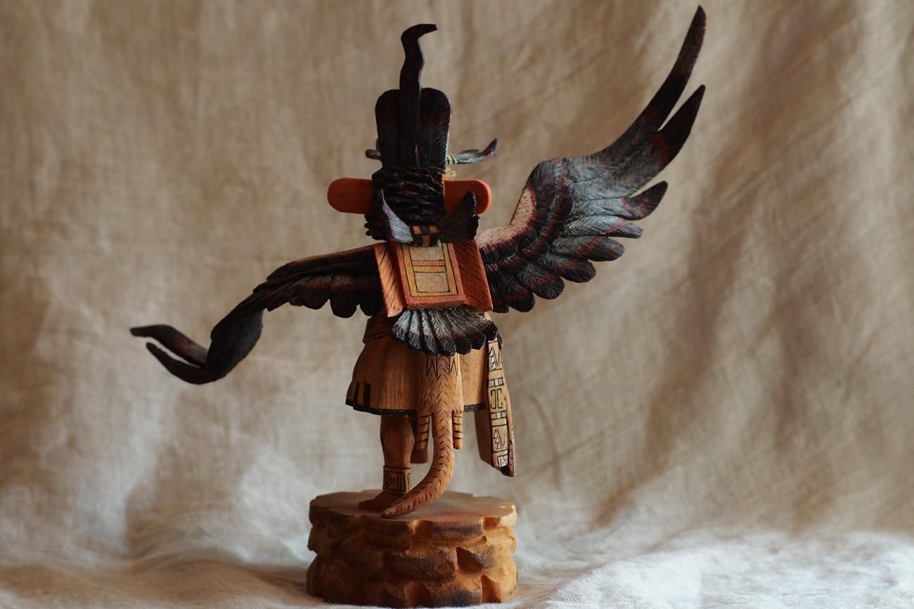 WALL -CRAFT & ANTIQUE- ネイティブアメリカン / ホピ族 カチナドール