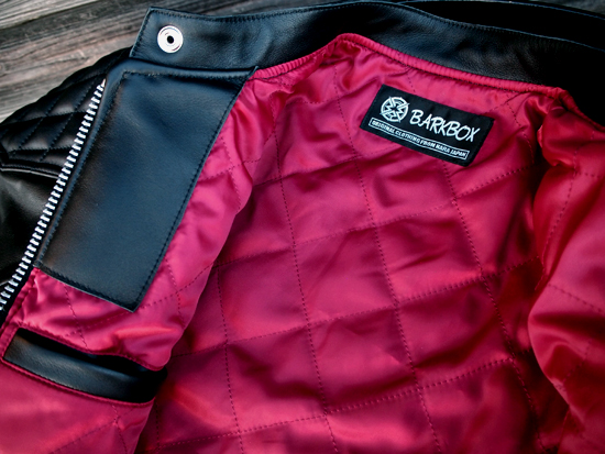 シングル ライダース ロンジャン モーターサイクル パット パテッド