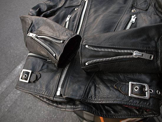 ウルフレザー Wolf レザー ライダース ロンジャン ハードコア パンク