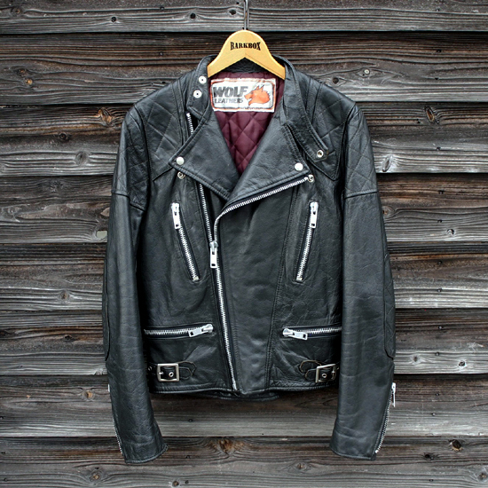 ウルフレザー Wolf レザー ライダース ロンジャン ハードコア パンク