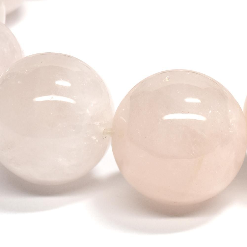 大玉]ピンクダンビュライト ブレスレット 19.5mm #QC435 - プレミアム