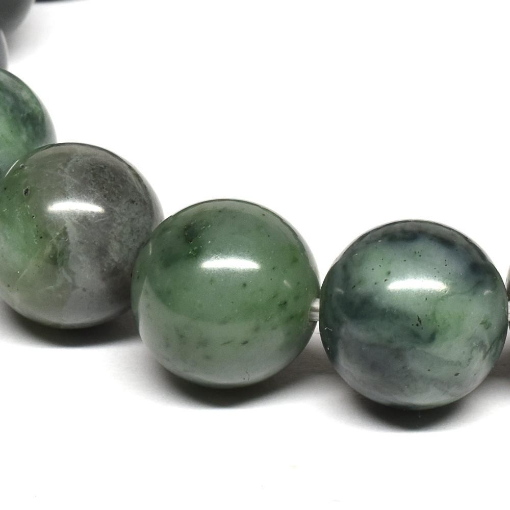 日高翡翠 ブレスレット 12mm #QG071 - プレミアム天然石専門店 premium