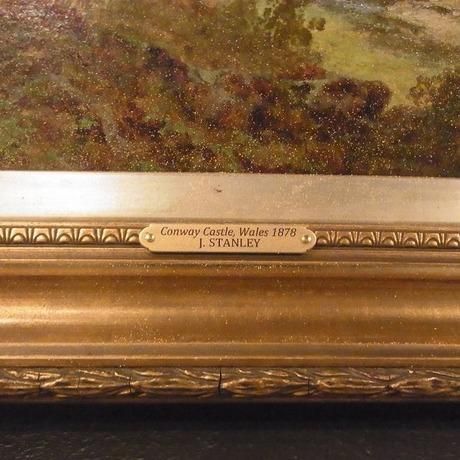 英国アンティーク油絵 