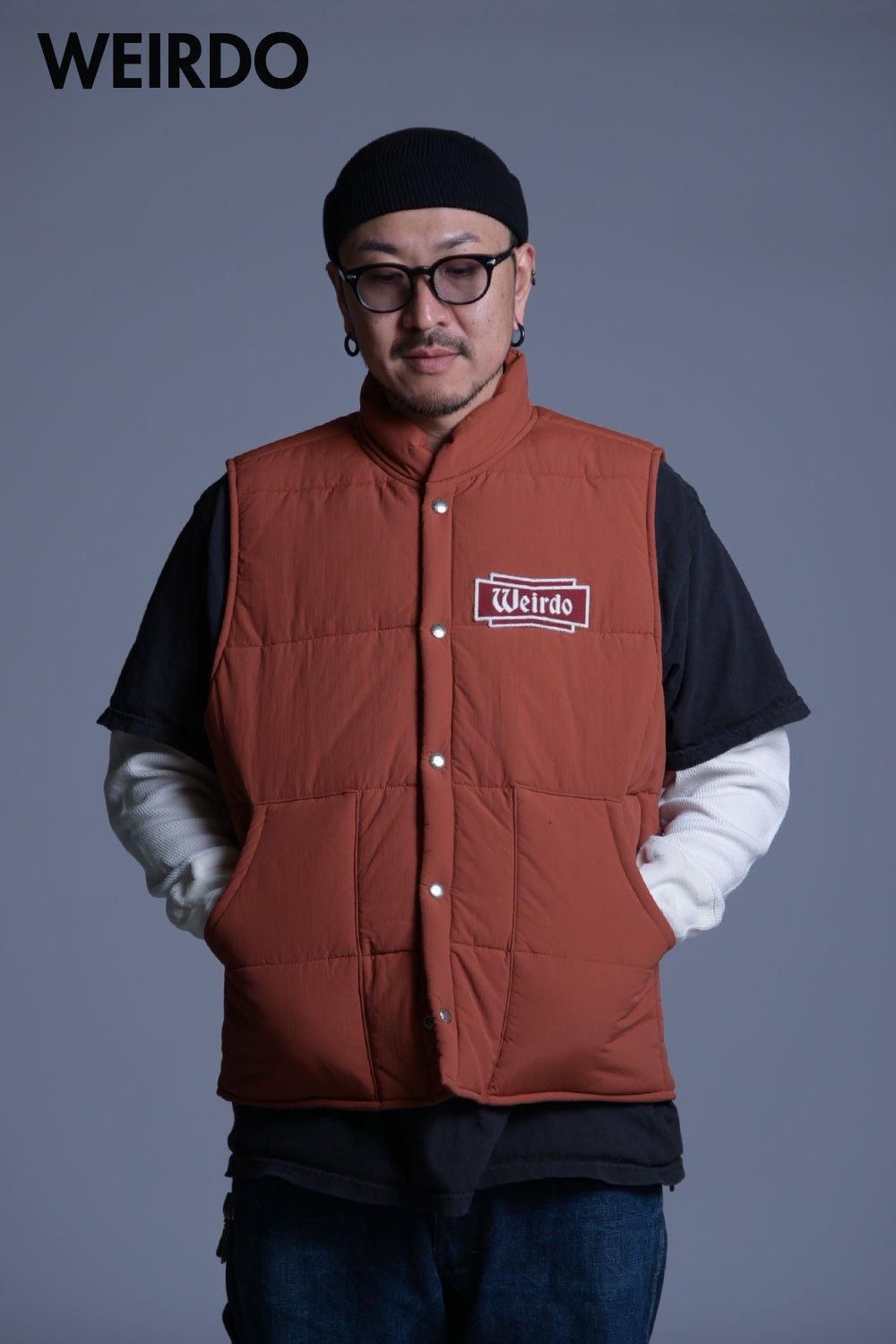 WEIRDO(ウィアード) レーシングベスト FLAME - RACING VEST WRD-24-AW