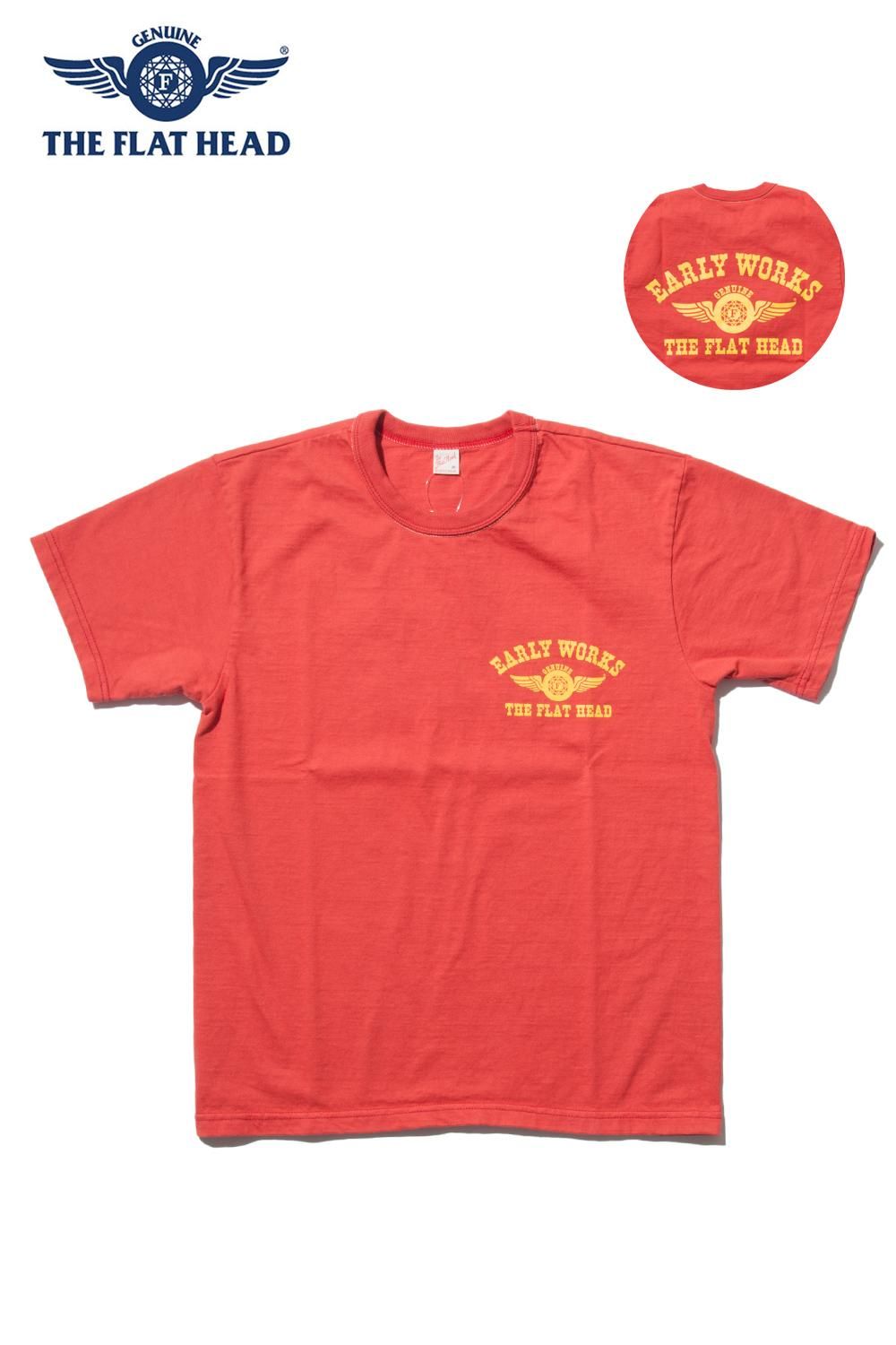 トップス THE FLAT HEAD EARLY WORKS フラットヘッド(FLAT HEAD) T
