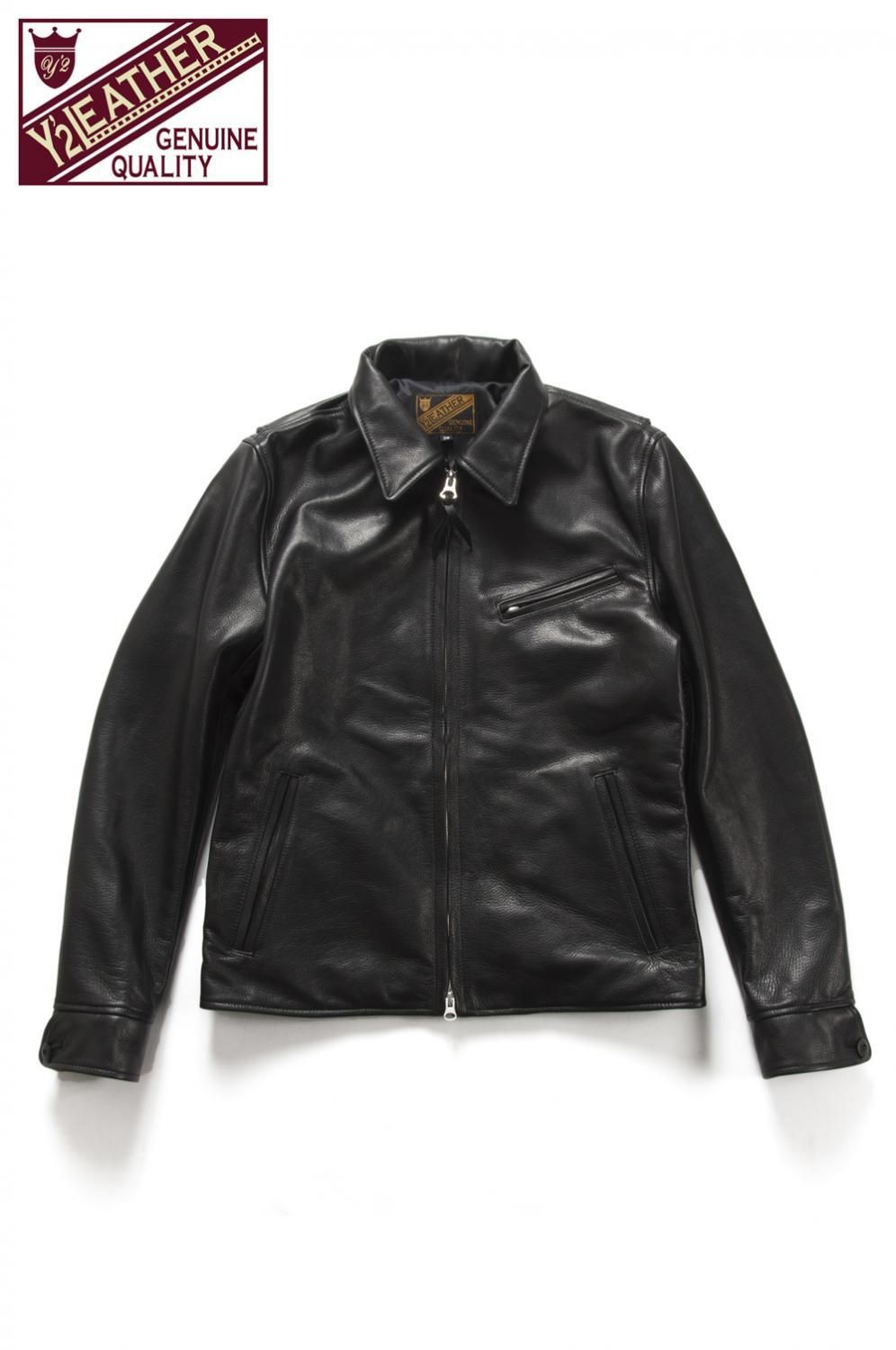 Y'2 LEATHER(ワイツーレザー) ライダースジャケット STEER.OIL SINGLE