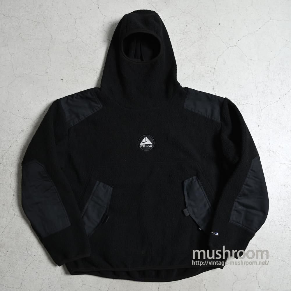 NIKE ACG BALACLAVA SHERPA FLEECE HOODY（1990'S/BLACK/MEDIUM