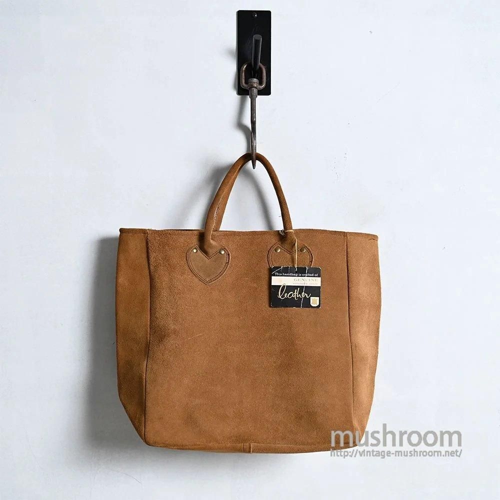 BROOKSTONE SUEDE TOTE BAG（1980'S/DEADSTOCK） - 古着屋 ｜ mushroom