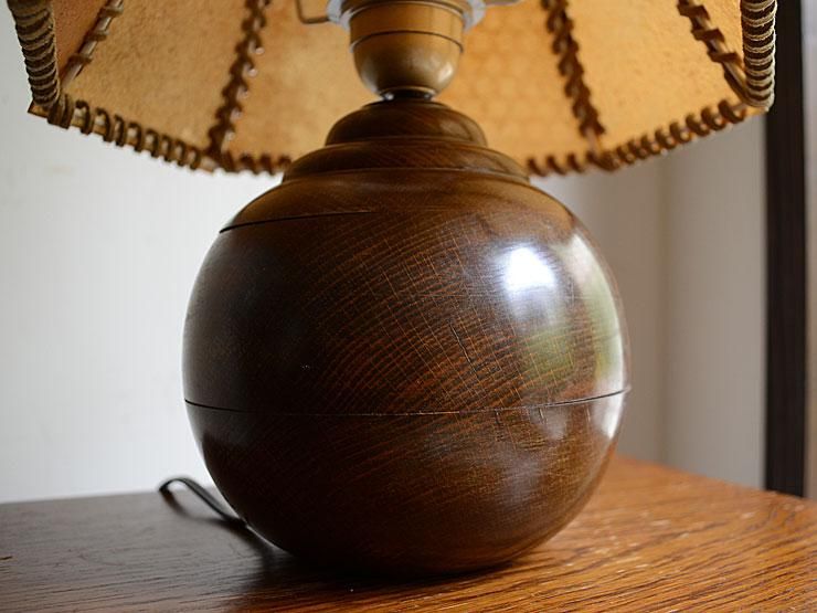 ヴィンテージ 木製テーブルランプ｜アンティーク照明・ランプ｜CHELSEA