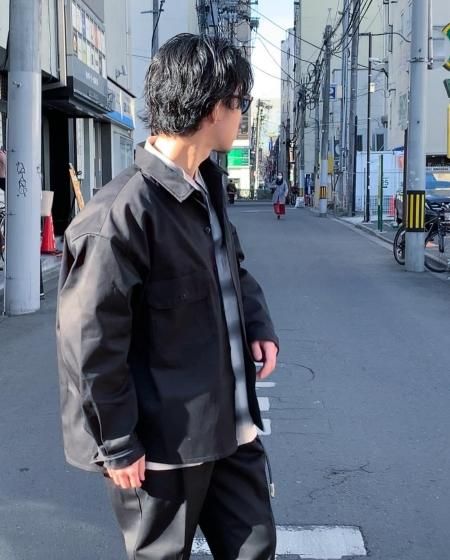 COOTIE (クーティー) T/C CPO Jacket (CPOジャケット) Black