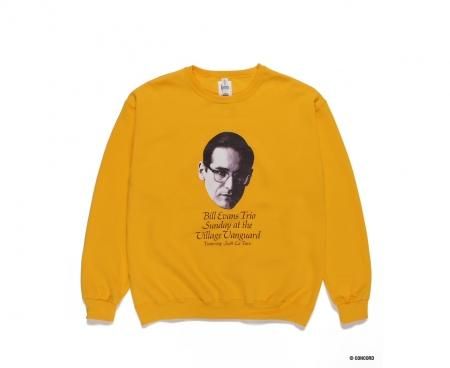 WACKO MARIA (ワコマリア) BILL EVANS/CREW NECK SWEAT SHIRT(TYPE-4
