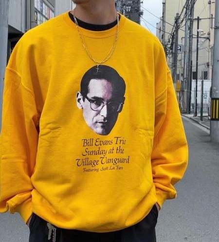 WACKO MARIA (ワコマリア) BILL EVANS/CREW NECK SWEAT SHIRT(TYPE-4