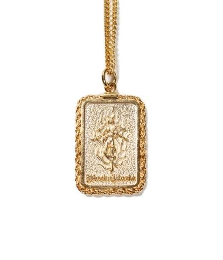 WACKO MARIA (ワコマリア) PLATE NECKLACE ( TYPE-2 ) (快楽 プレート