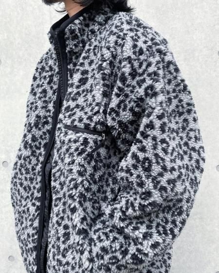 WACKO MARIA (ワコマリア) REVERSIBLE LEOPARD BOA JACKET