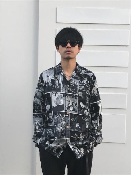 WACKO MARIA (ワコマリア) L/S HAWAIIAN SHIRT (長袖ハワイアンシャツ