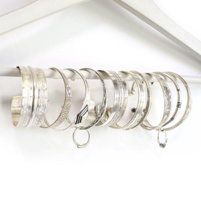 Touareg Silver（トゥアレグシルバー） バングル07 - 5minutes