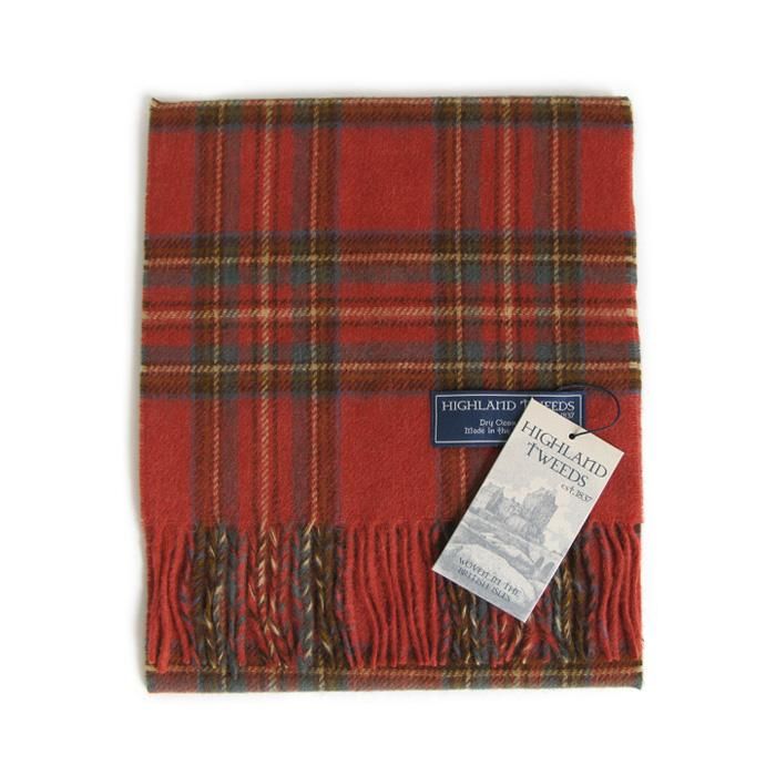 HIGHLAND TWEEDS（ハイランドツイード） タータンチェックマフラー