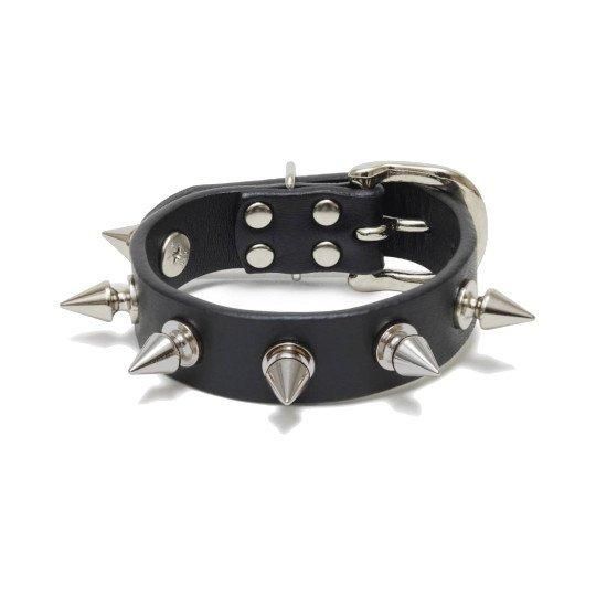 UNDERCOVER PRE スパイクスタッズレザーブレス 25SS | 奈良市にある