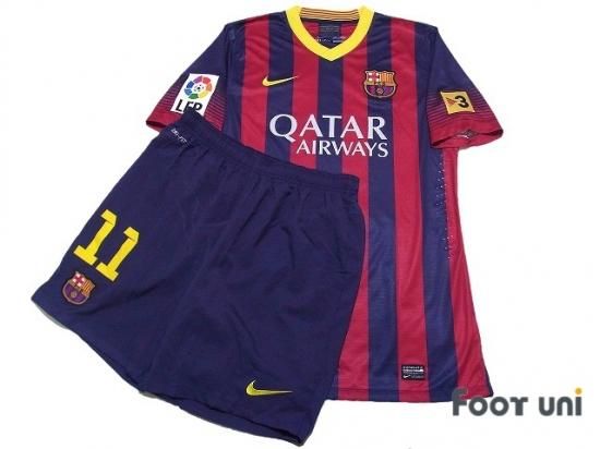 バルセロナ/13-14/H #11 ネイマール オーセンティック パンツ付