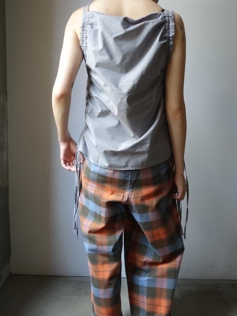 BASERANGE -PICTORIAL STRAP TOP - VISITFOR