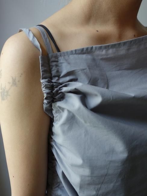 BASERANGE -PICTORIAL STRAP TOP - VISITFOR