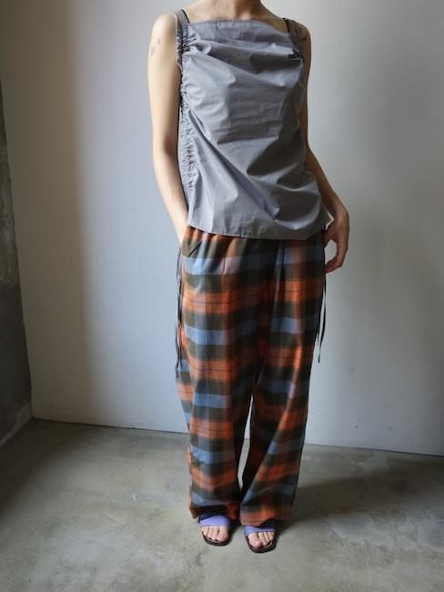 BASERANGE -PICTORIAL STRAP TOP - VISITFOR