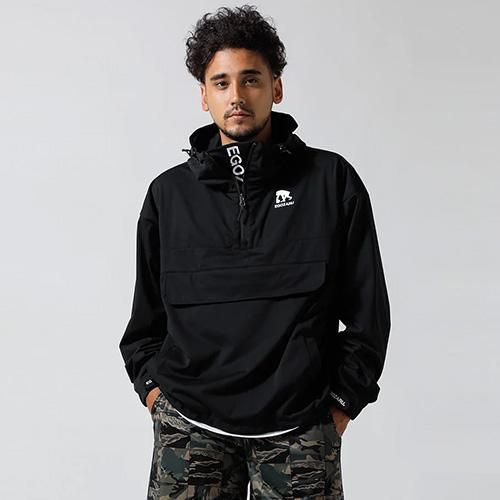 EGOZARU(エゴザル) Solid Storm Anorak(ソリッドストームアノラック