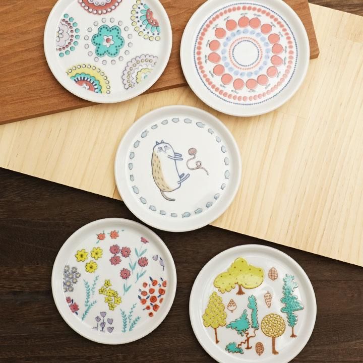 豆皿コースター | ハレクタニ - 和食器の通販なら九谷焼専門店の陶らいふ