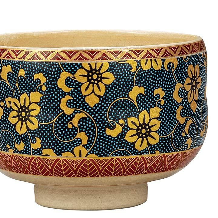 抹茶碗 青粒鉄仙