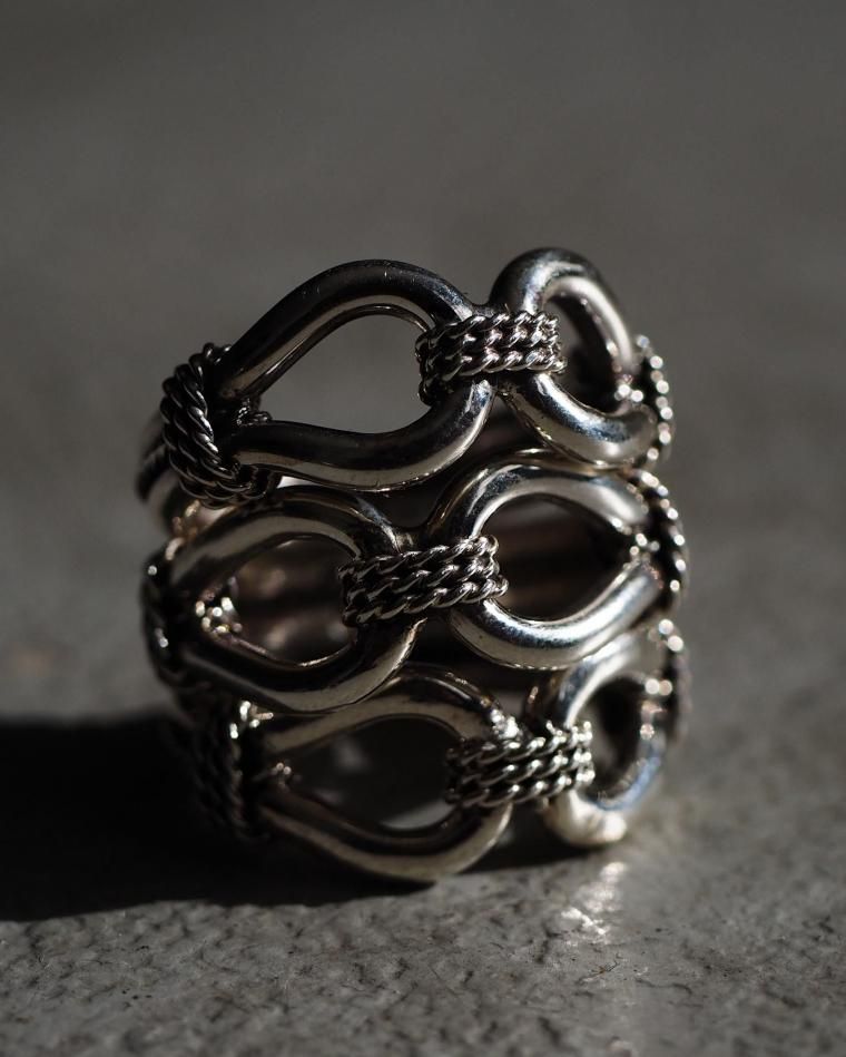 スティーブアルビソ ホースウィスパラーリング 20号 Indian Jewelry