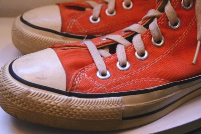 USA製コンバース☆オールスターHI “激レアカラー!!薄オレンジ” (SIZE6