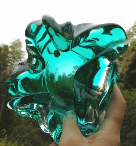 イタリア・ムラーノグラス ベネチアングラス アッシュトレイ - 鎌倉