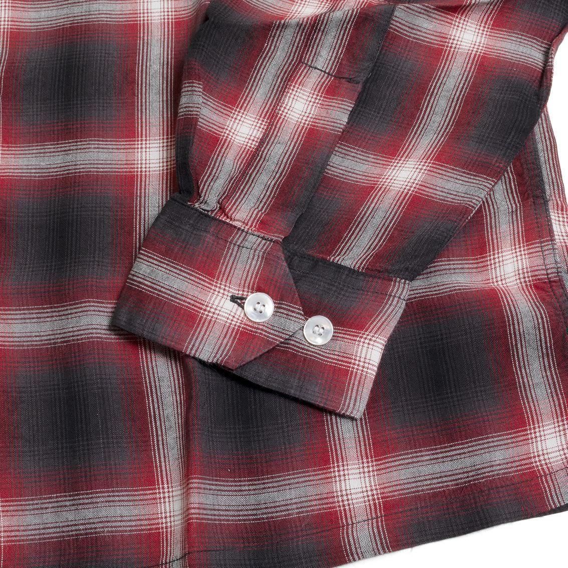 SUGAR CANE / シュガーケーン]RAYON OMBRE CHECK OPEN SHIRT レーヨン