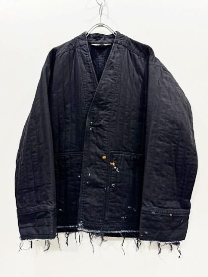 ANCELLM（アンセルム） 2023AW 23AW PADDED QUILTING COLLARLESS