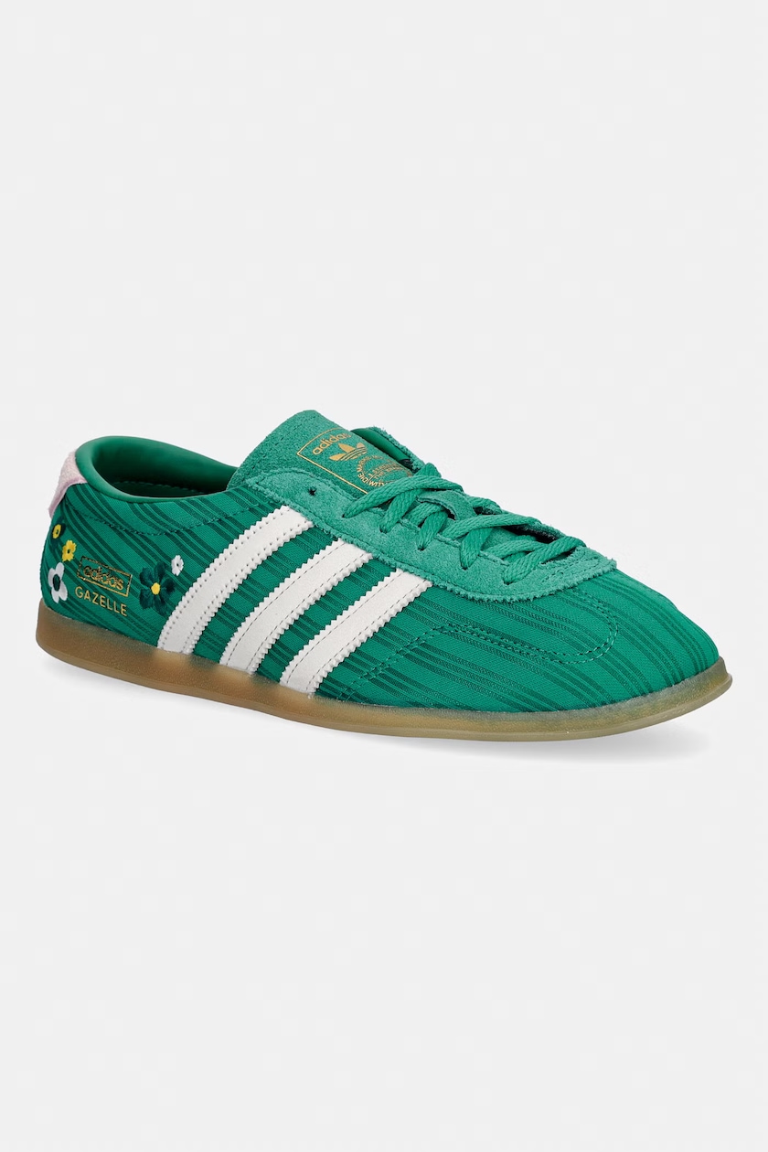 adidas Originals leather sneakers Samba Og W green color JR8848 at