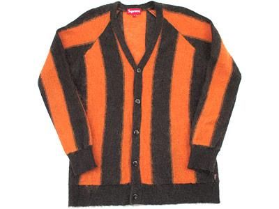 Supreme 'Striped Mohair Cardigan'ストライプ モヘアカーディガン